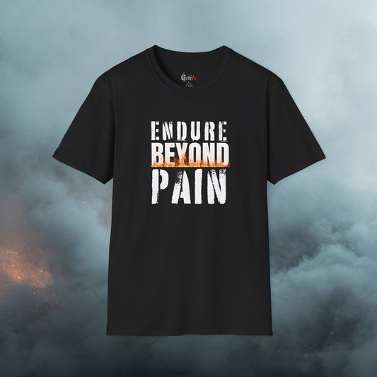 Endure Beyond Pain T-Shirt — Motivational Fitness Workout Tee