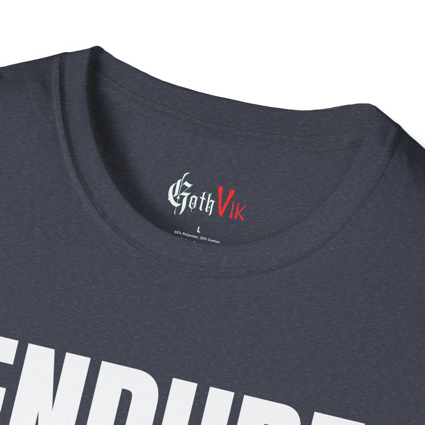 Endure The Burn T-Shirt — Motivational Gym and Fitness Life Workout Tee