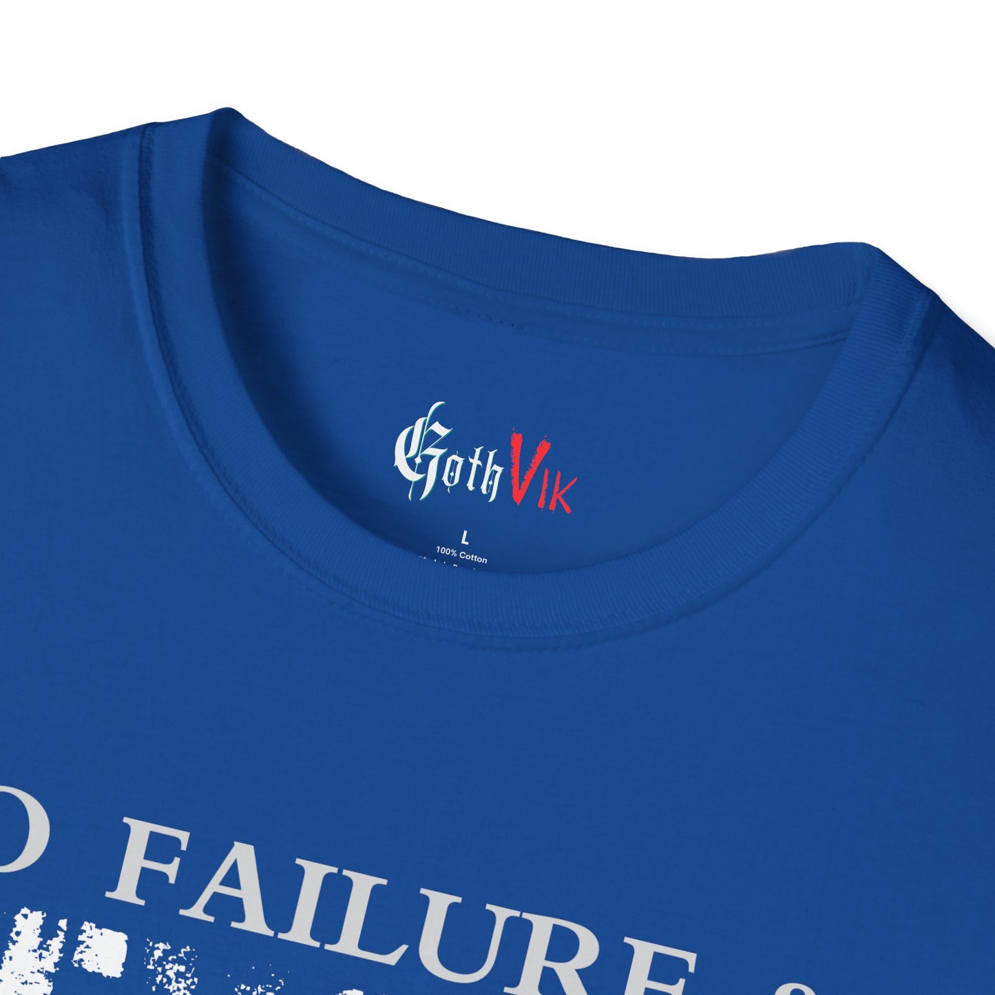 To Failure and Beyond T-Shirt — Gothic Viking Motivational Fitness Workout Tee