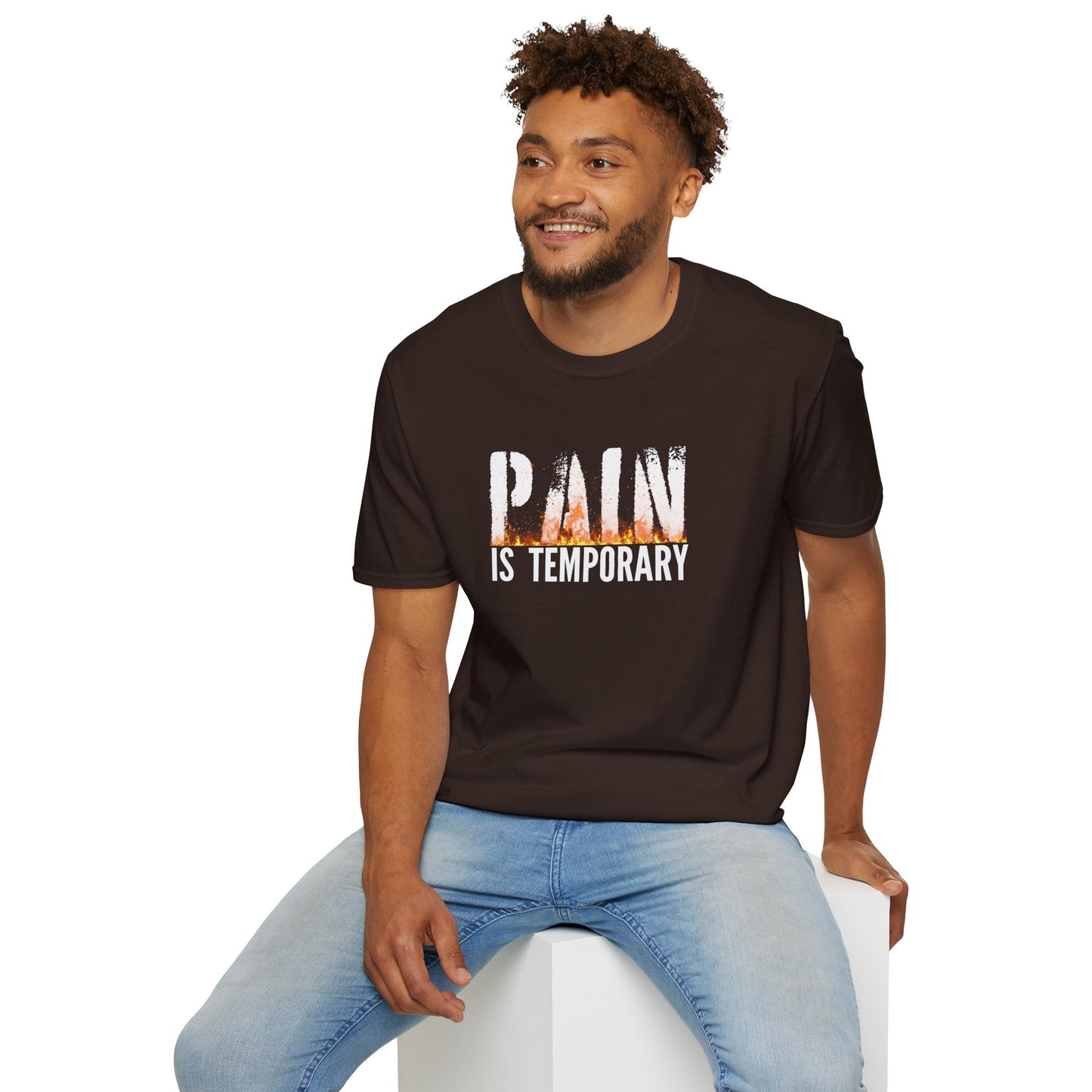 Pain is Temporary  T-Shirt — Motivational Fitness Workout Tee