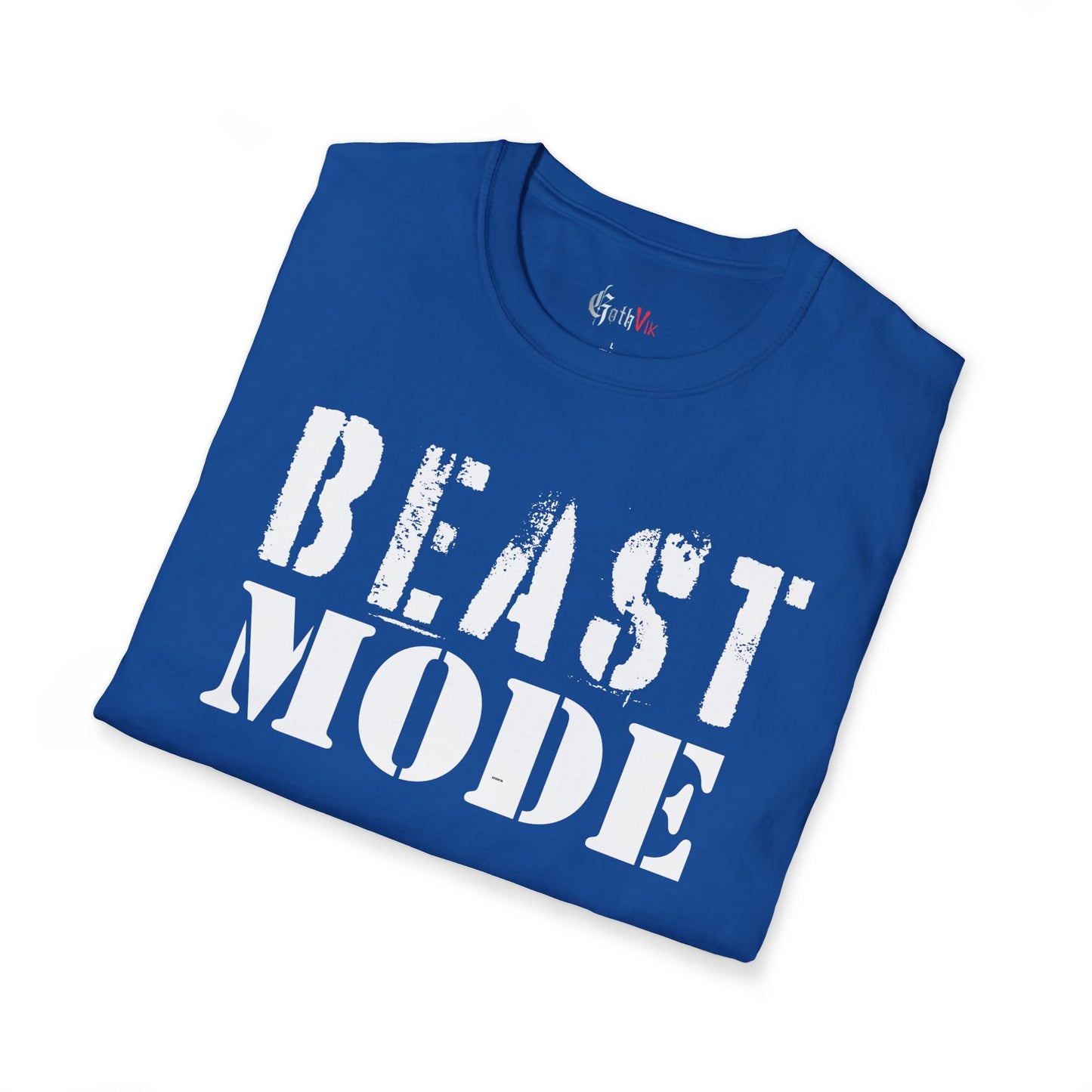Beast Mode T-Shirt — Motivational Fitness Workout Tee