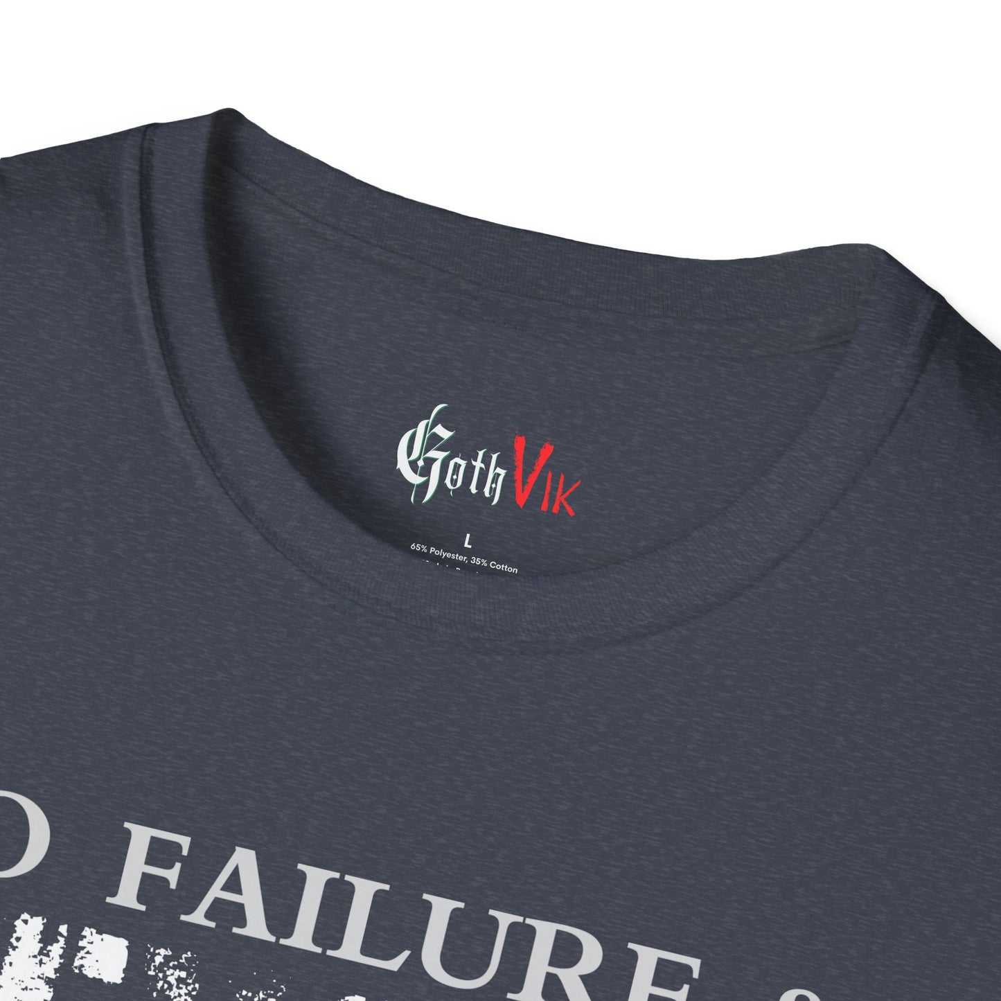 To Failure and Beyond T-Shirt — Gothic Viking Motivational Fitness Workout Tee