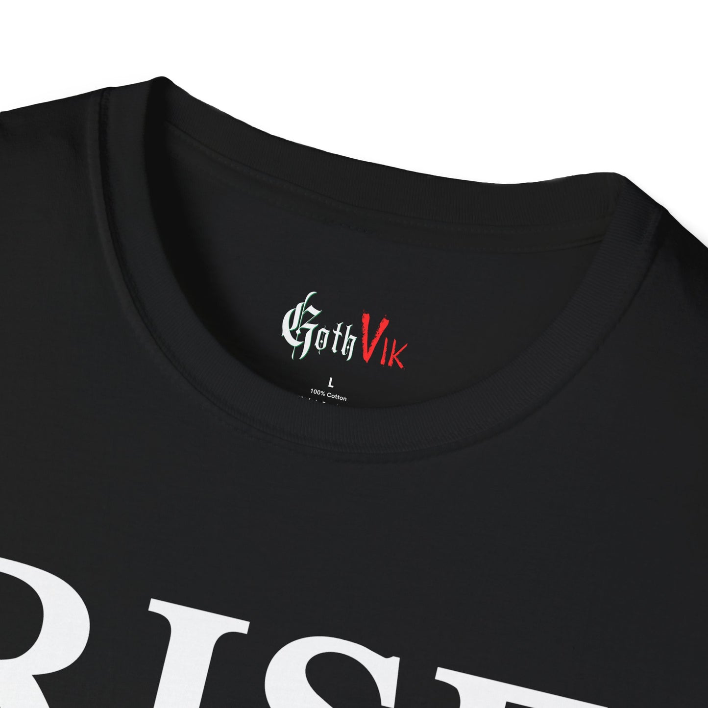 Rise Above T-Shirt — Gothic Viking Motivational Gym Fitness Workout Tee