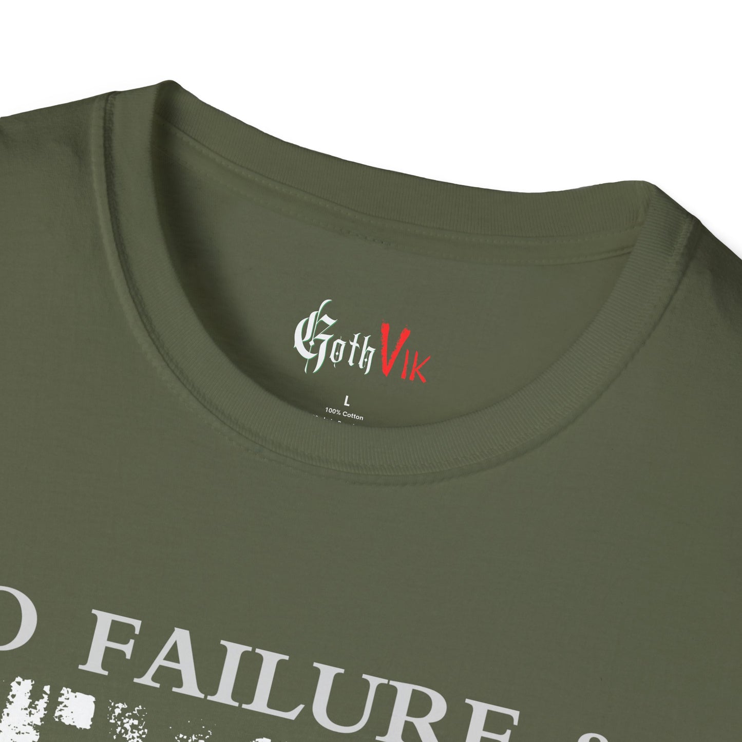 To Failure and Beyond T-Shirt — Gothic Viking Motivational Fitness Workout Tee
