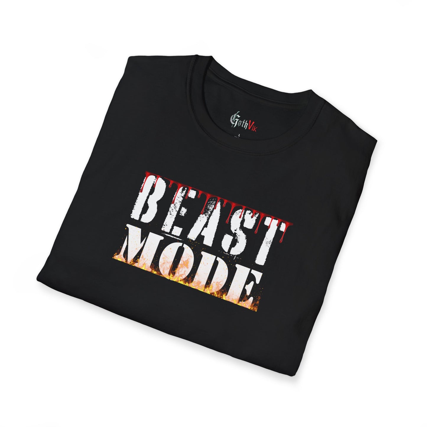 Beast Mode T-Shirt — Motivational Fitness Workout Tee