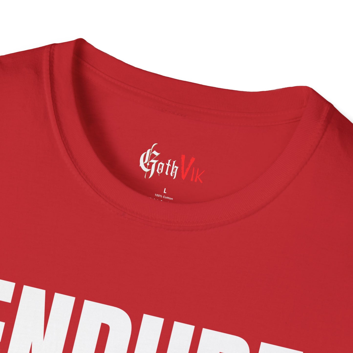 Endure The Burn T-Shirt — Motivational Gym and Fitness Life Workout Tee