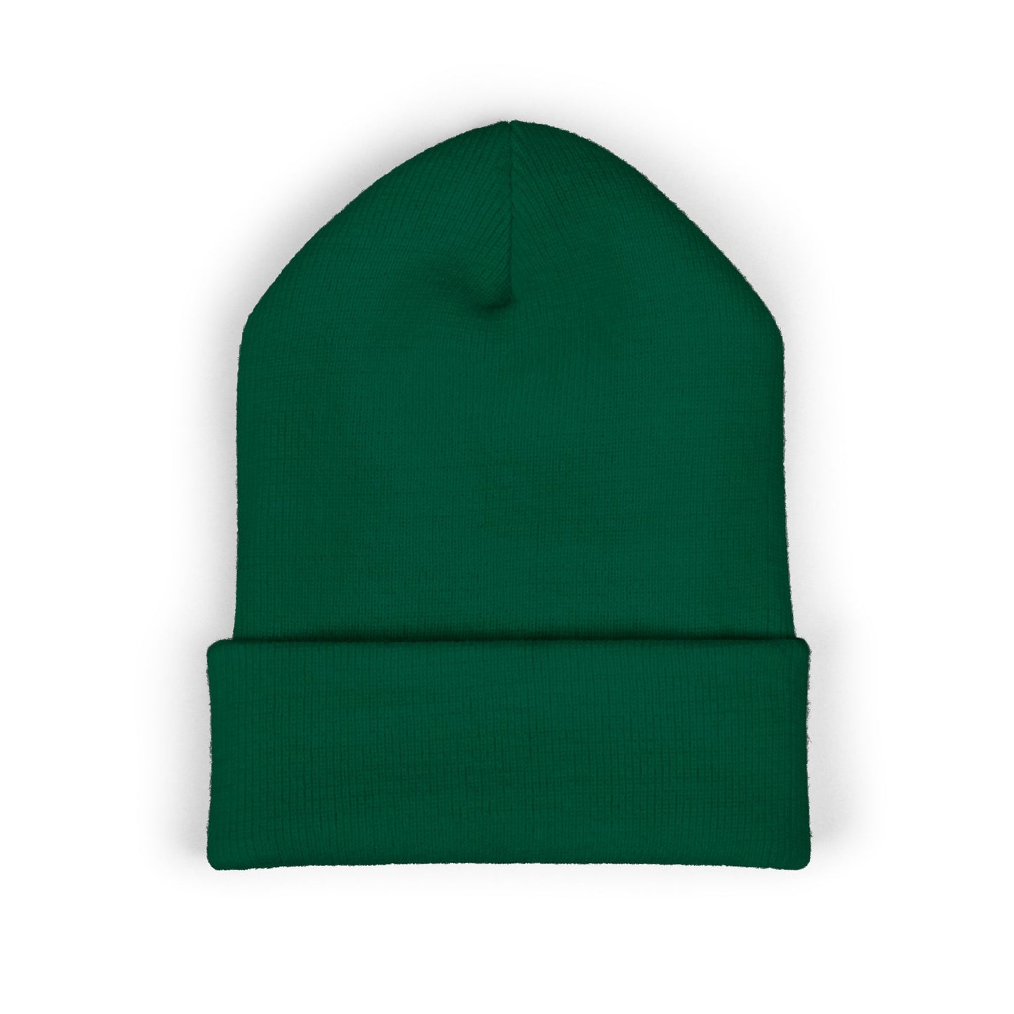 Embroidered 'GothVik' Classic Cuffed Beanie — Cozy Gothic Streetwear