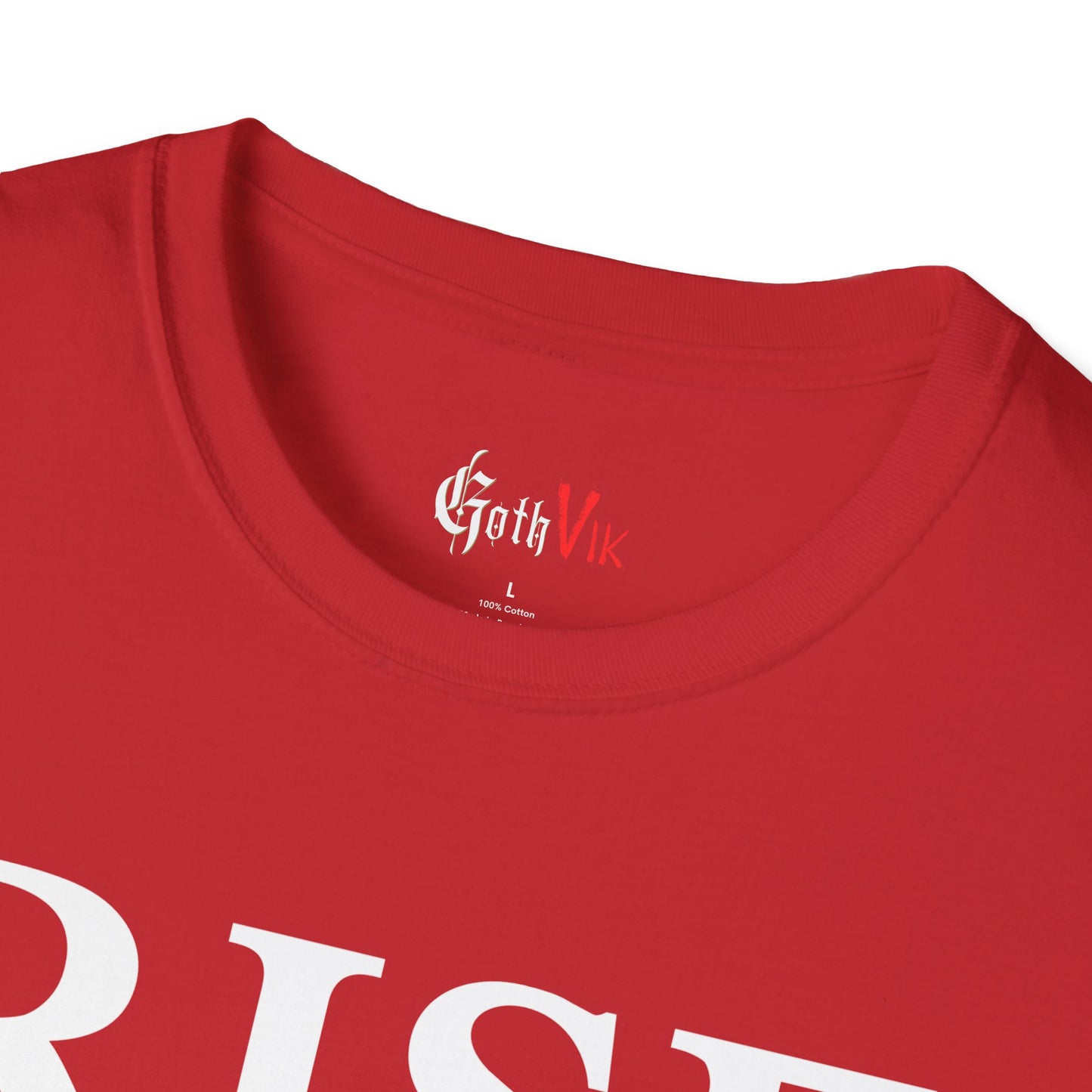 Rise Above T-Shirt — Gothic Viking Motivational Gym Fitness Workout Tee