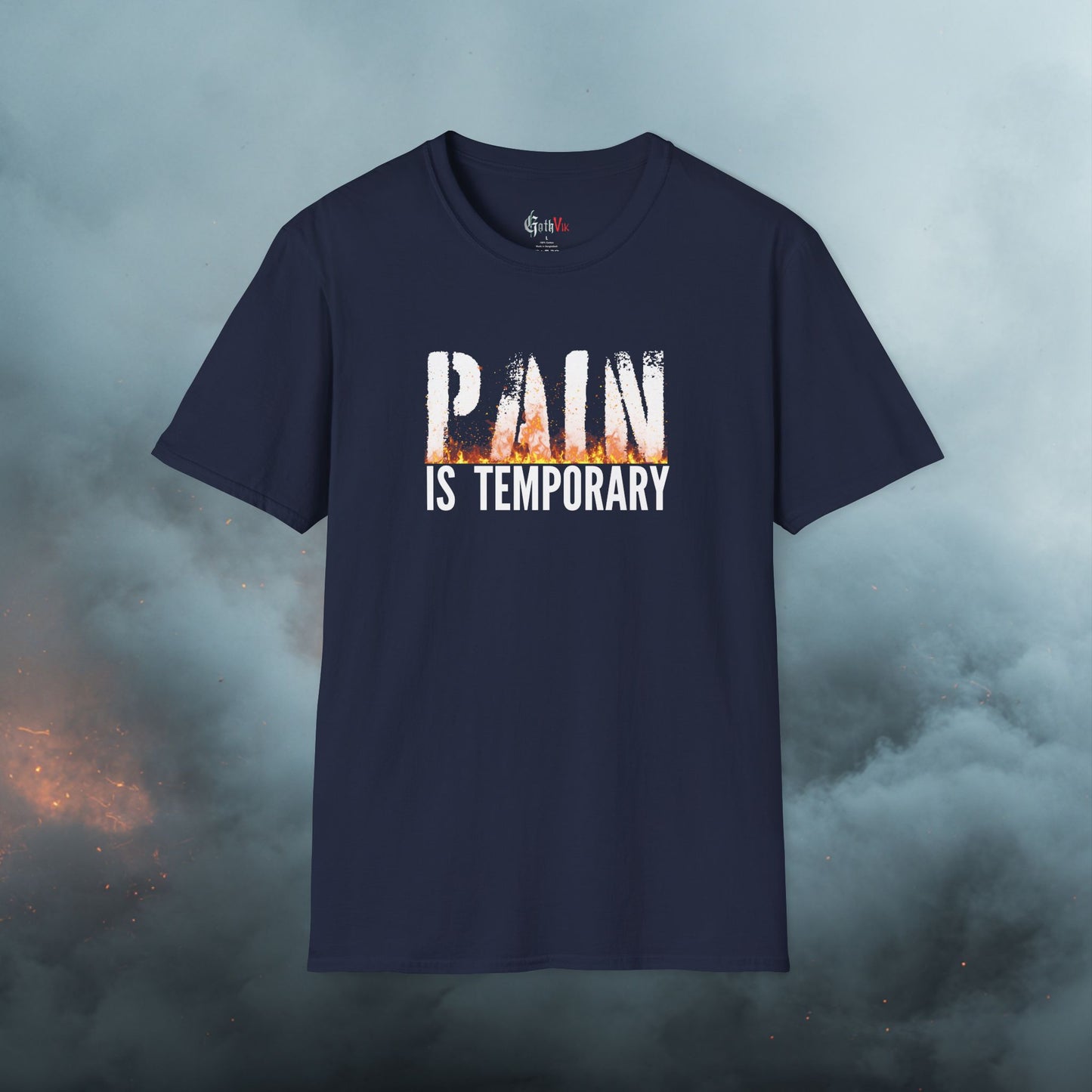 Pain is Temporary  T-Shirt — Motivational Fitness Workout Tee