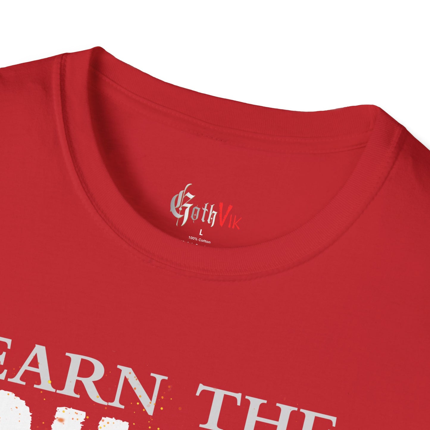 Earn The Burn T-Shirt — Motivational Fitness Workout Tee