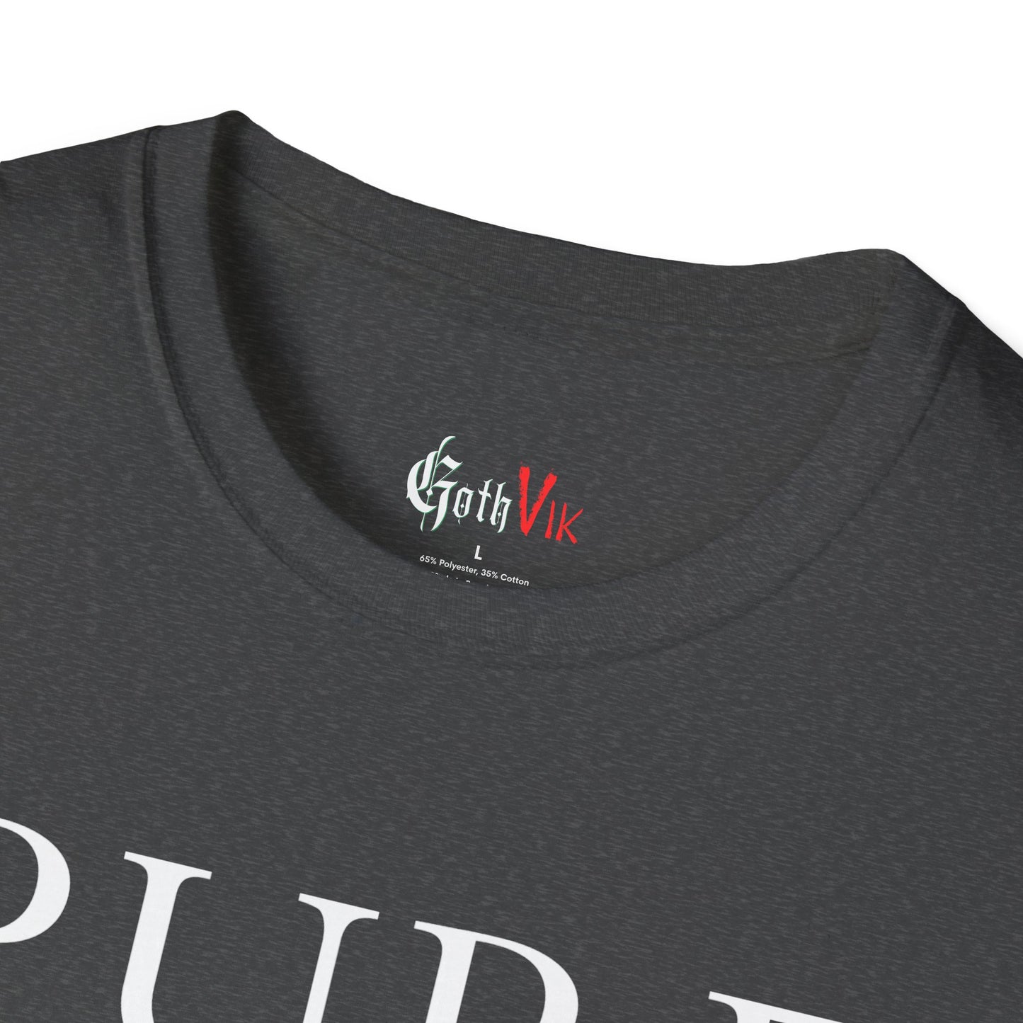 Pure Grit T-Shirt — Motivational Gym Fitness Workout Tee