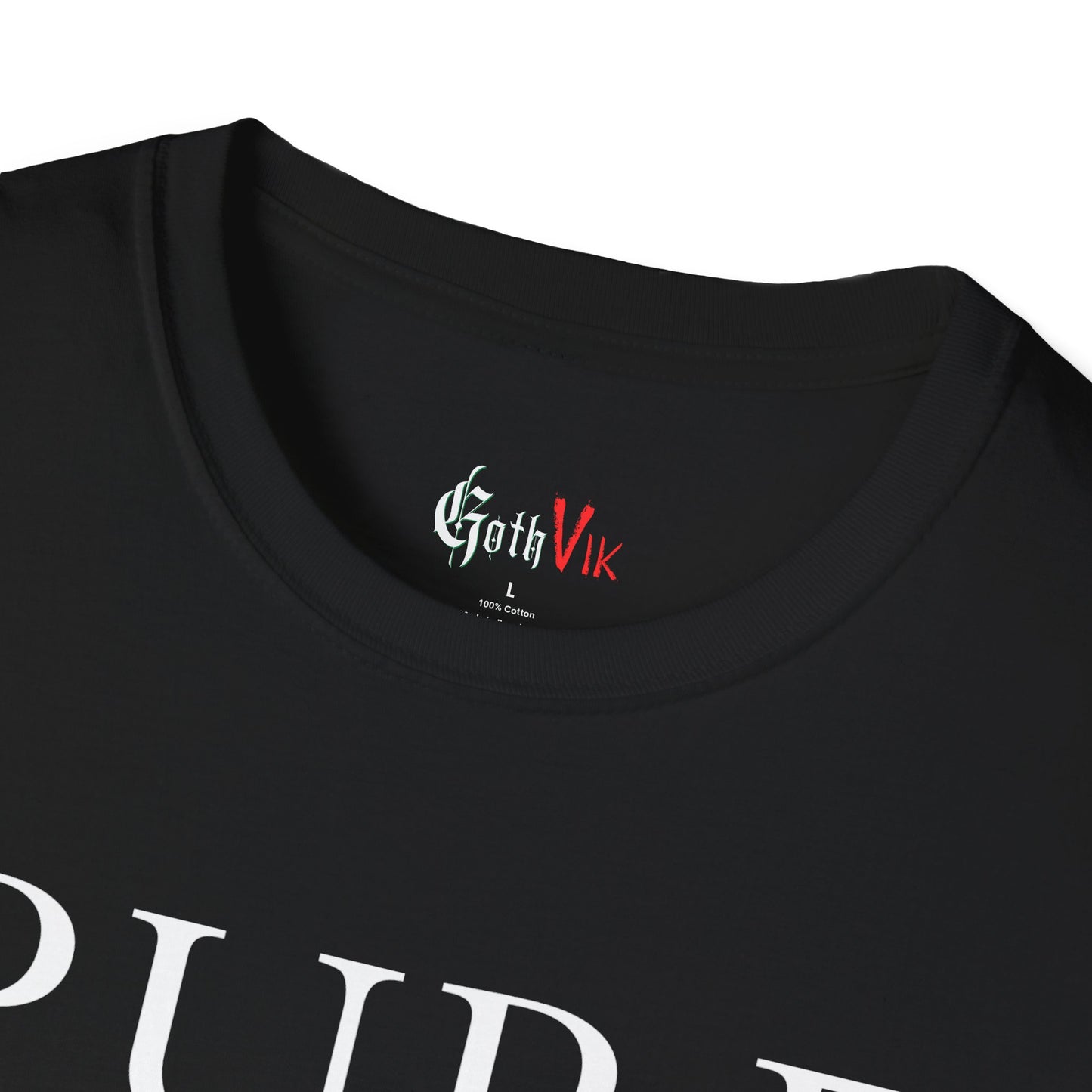 Pure Grit T-Shirt — Motivational Gym Fitness Workout Tee