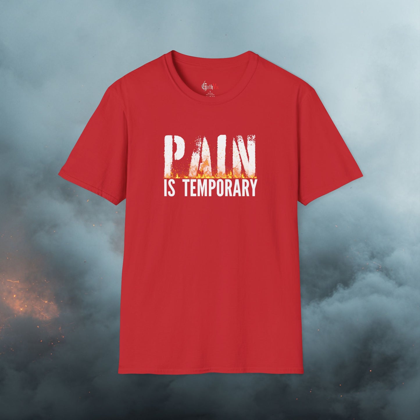 Pain is Temporary  T-Shirt — Motivational Fitness Workout Tee