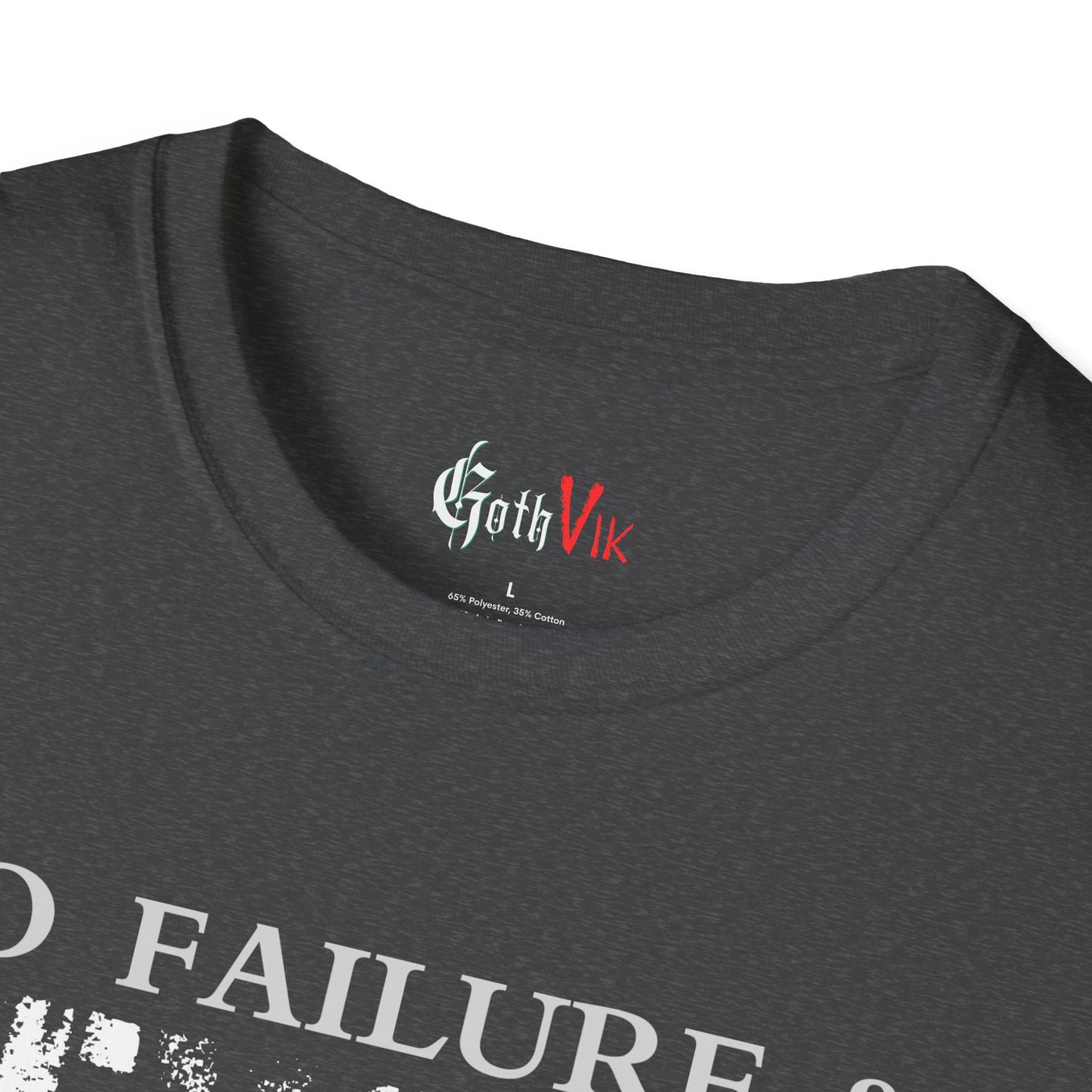To Failure and Beyond T-Shirt — Gothic Viking Motivational Fitness Workout Tee