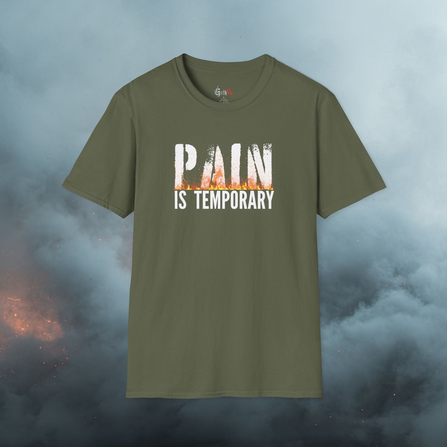 Pain is Temporary  T-Shirt — Motivational Fitness Workout Tee