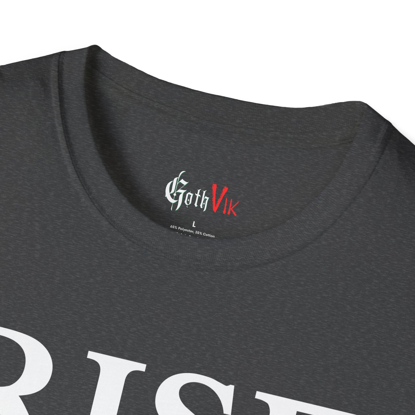 Rise Above T-Shirt — Gothic Viking Motivational Gym Fitness Workout Tee