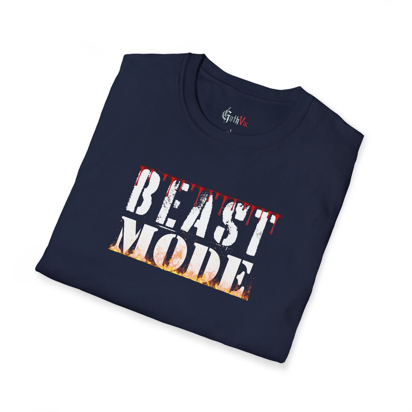 Beast Mode T-Shirt — Motivational Fitness Workout Tee