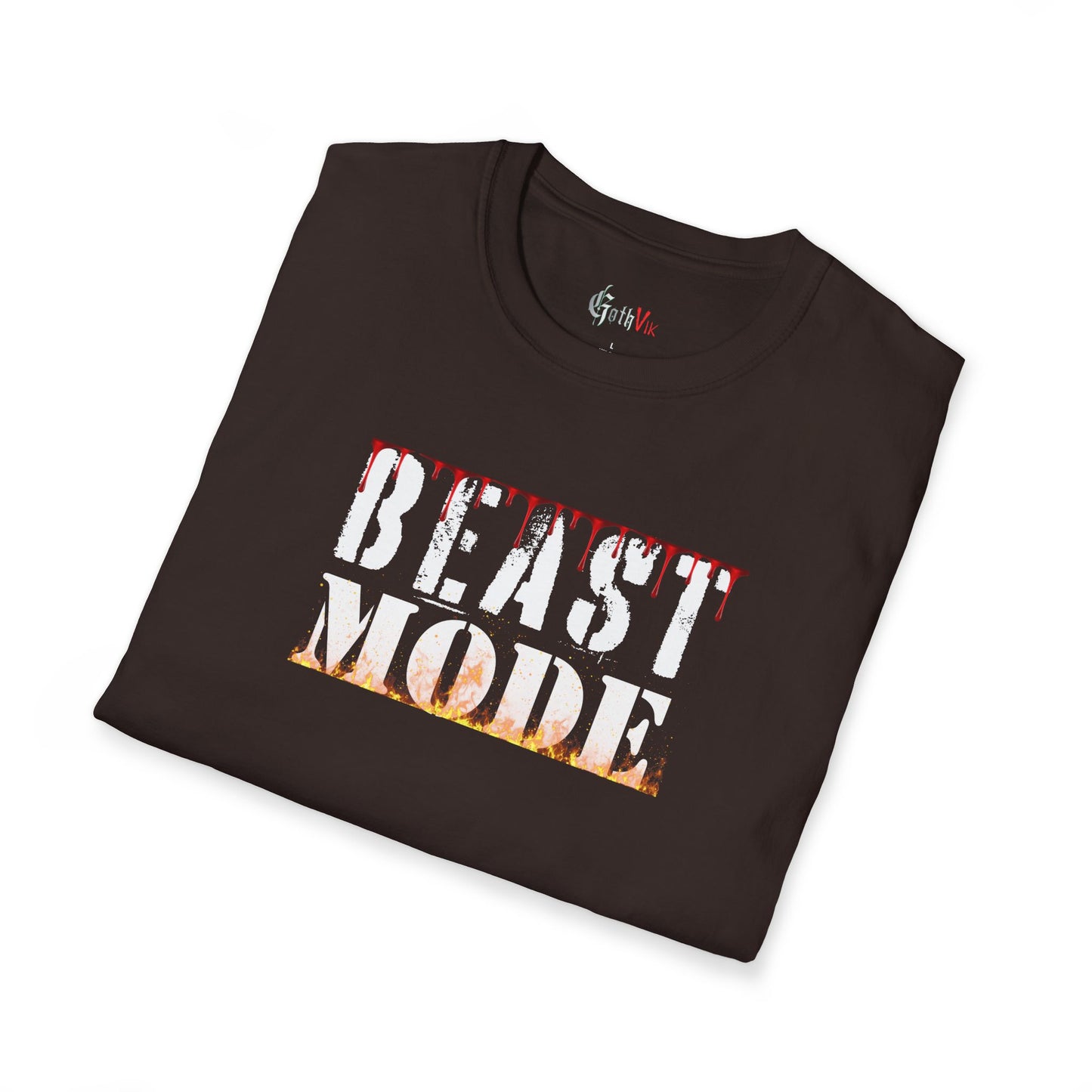 Beast Mode T-Shirt — Motivational Fitness Workout Tee