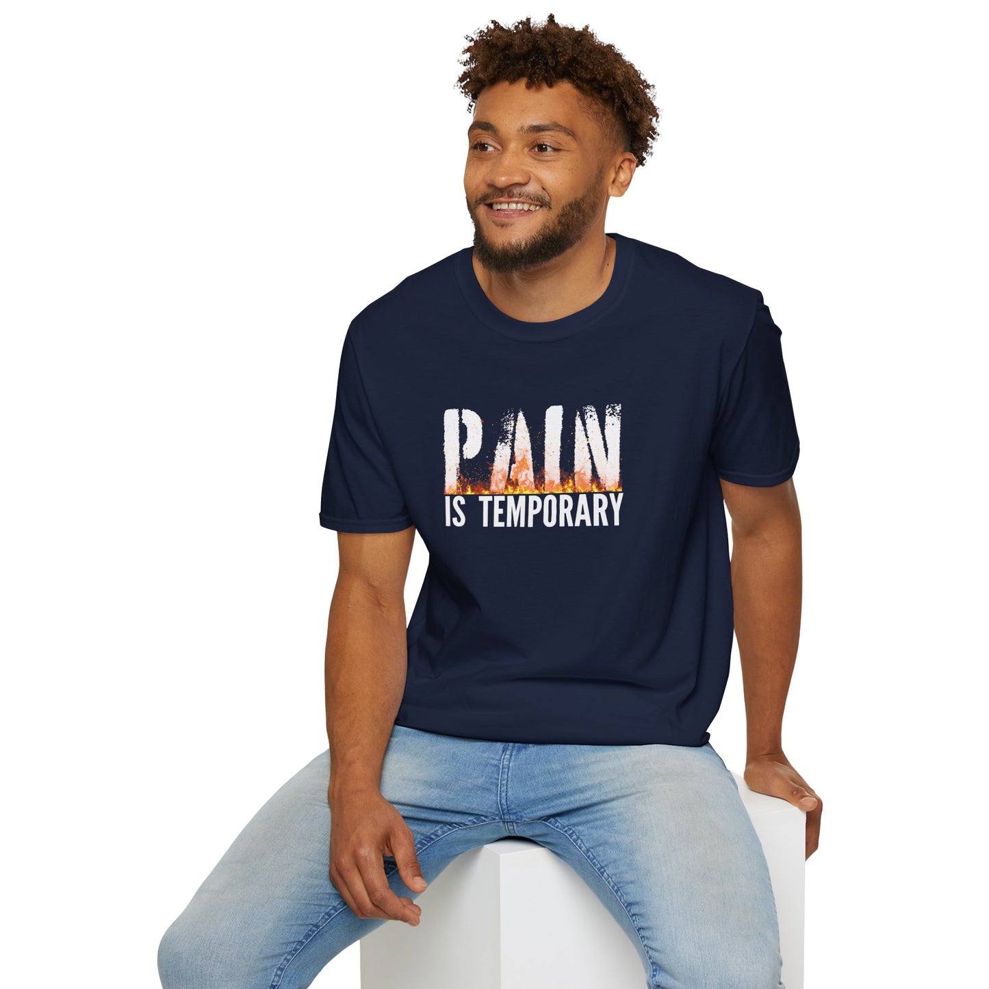 Pain is Temporary  T-Shirt — Motivational Fitness Workout Tee
