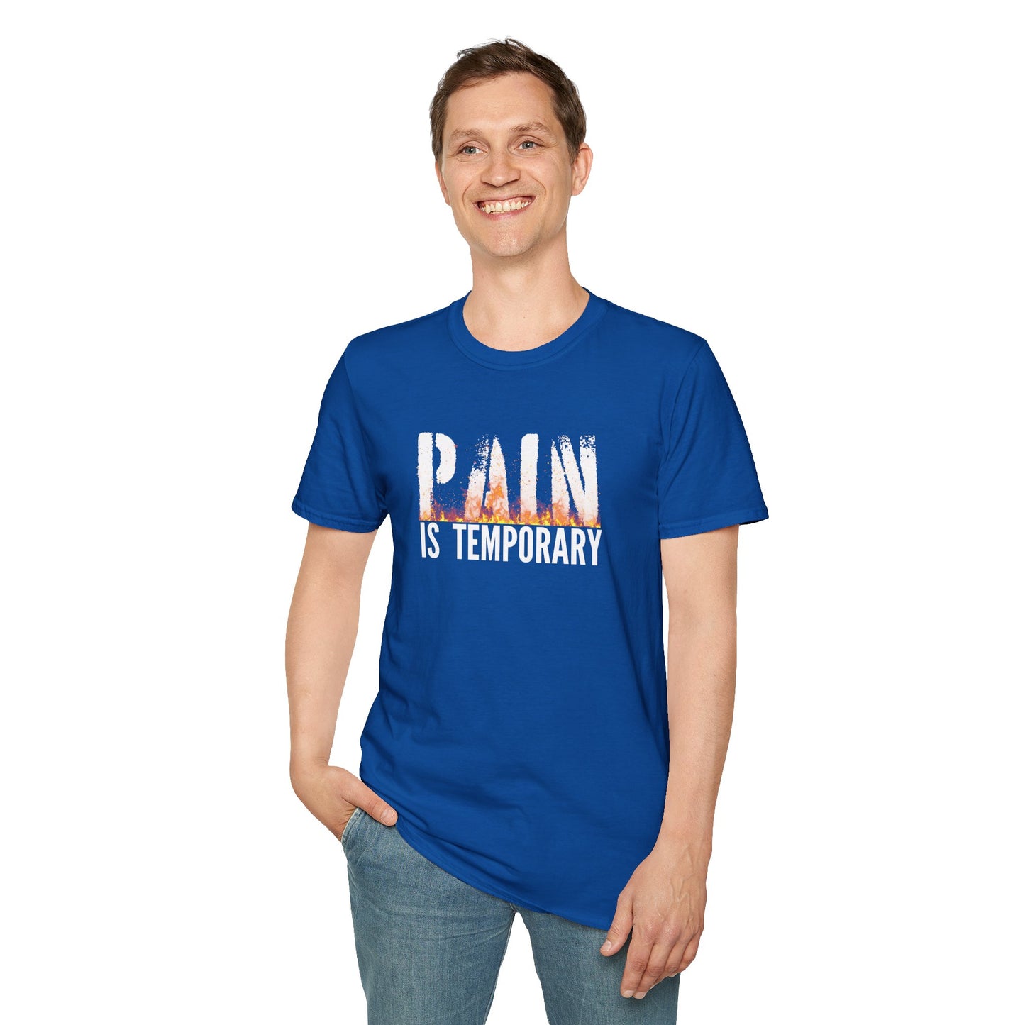 Pain is Temporary  T-Shirt — Motivational Fitness Workout Tee