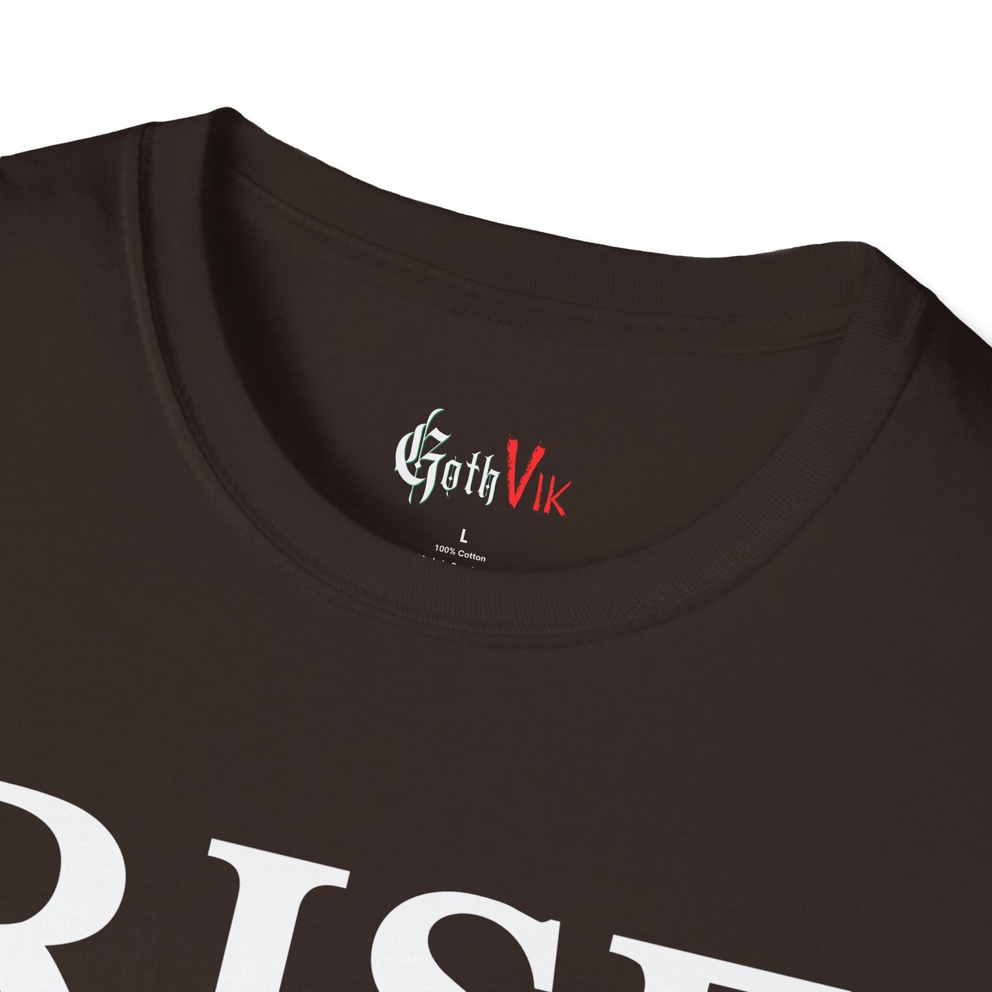Rise Above T-Shirt — Gothic Viking Motivational Gym Fitness Workout Tee