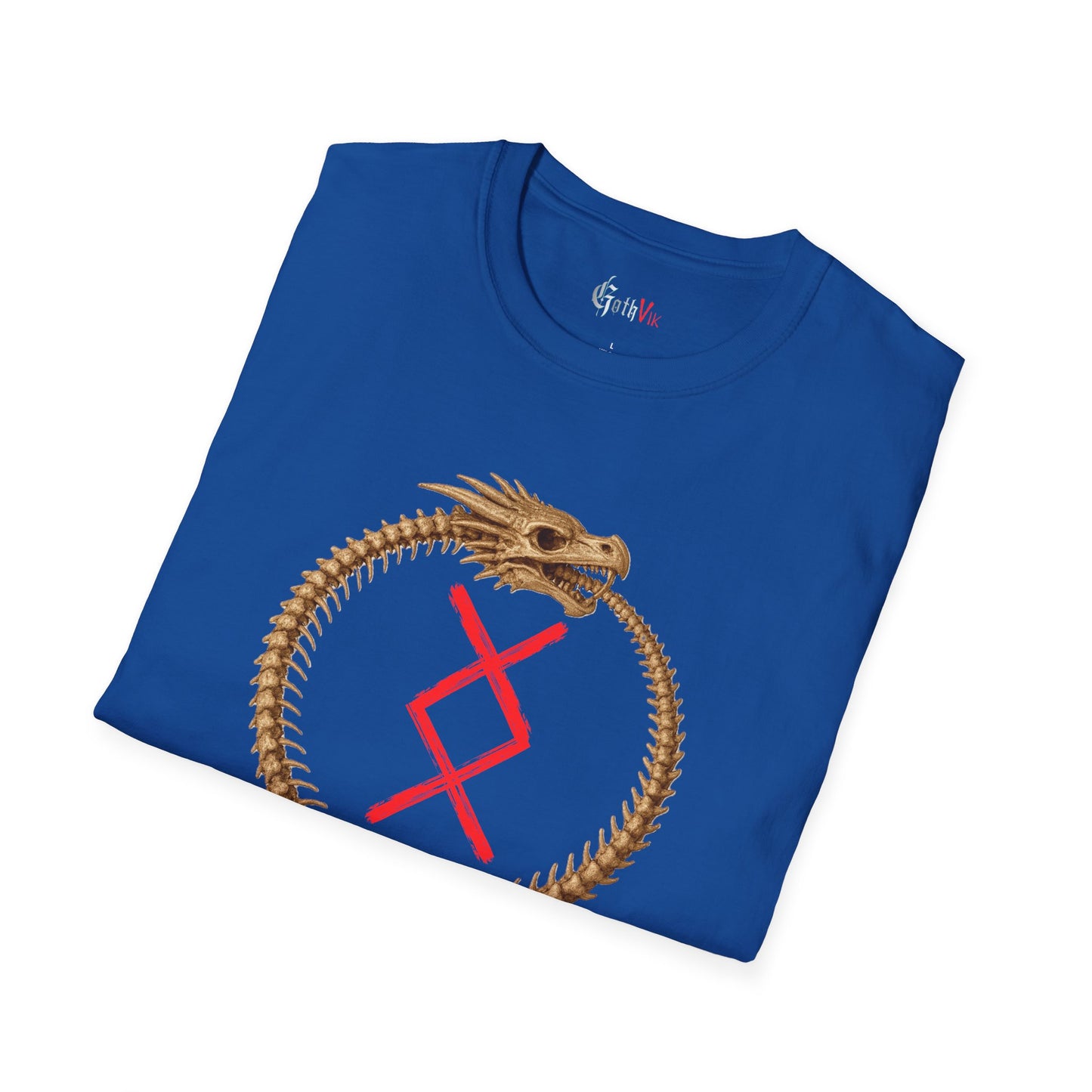 Women's Ouroborus Growth: Ingwaz Norse Viking Rune Graphic T Shirt