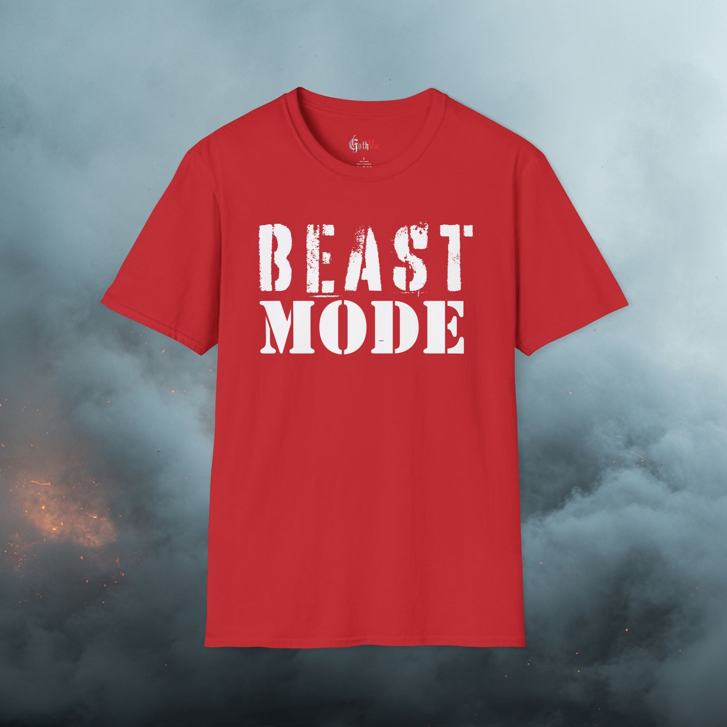 Beast Mode T-Shirt — Motivational Fitness Workout Tee