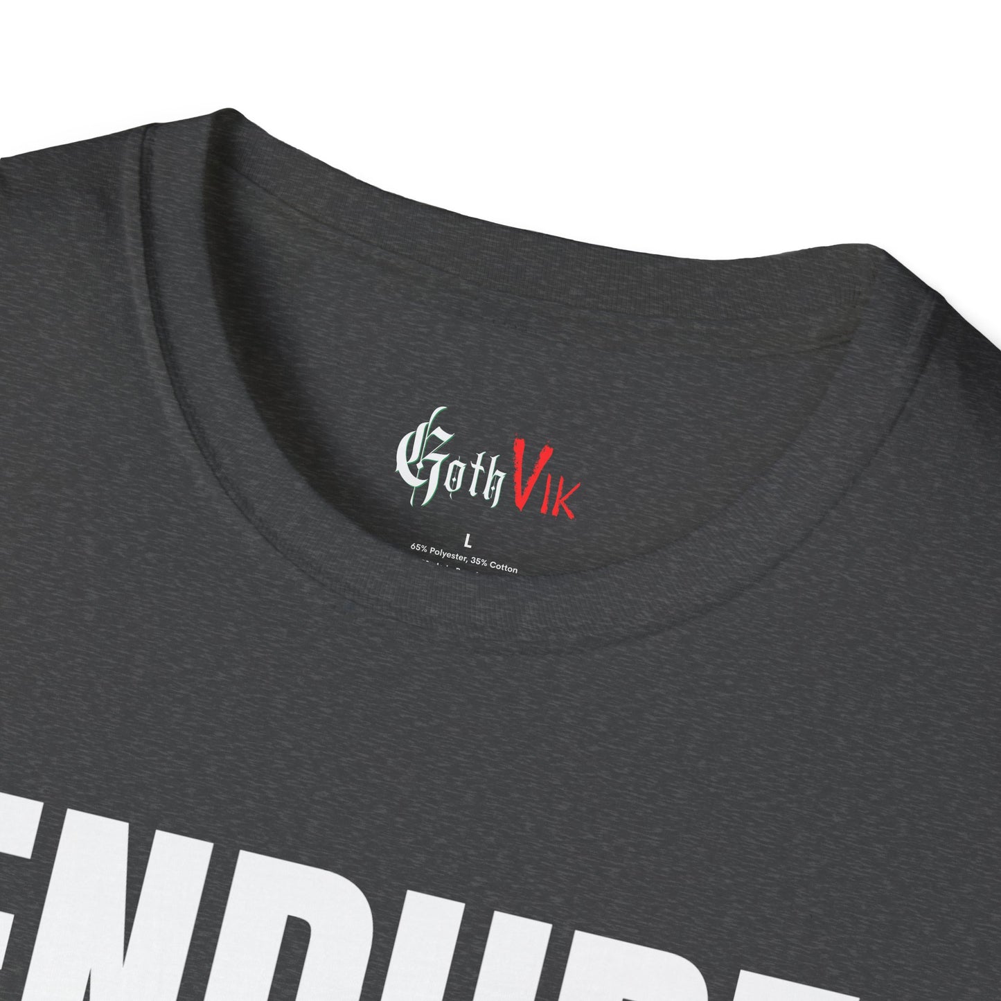 Endure The Burn T-Shirt — Motivational Gym and Fitness Life Workout Tee