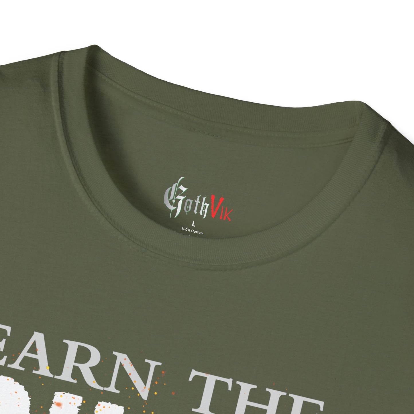Earn The Burn T-Shirt — Motivational Fitness Workout Tee