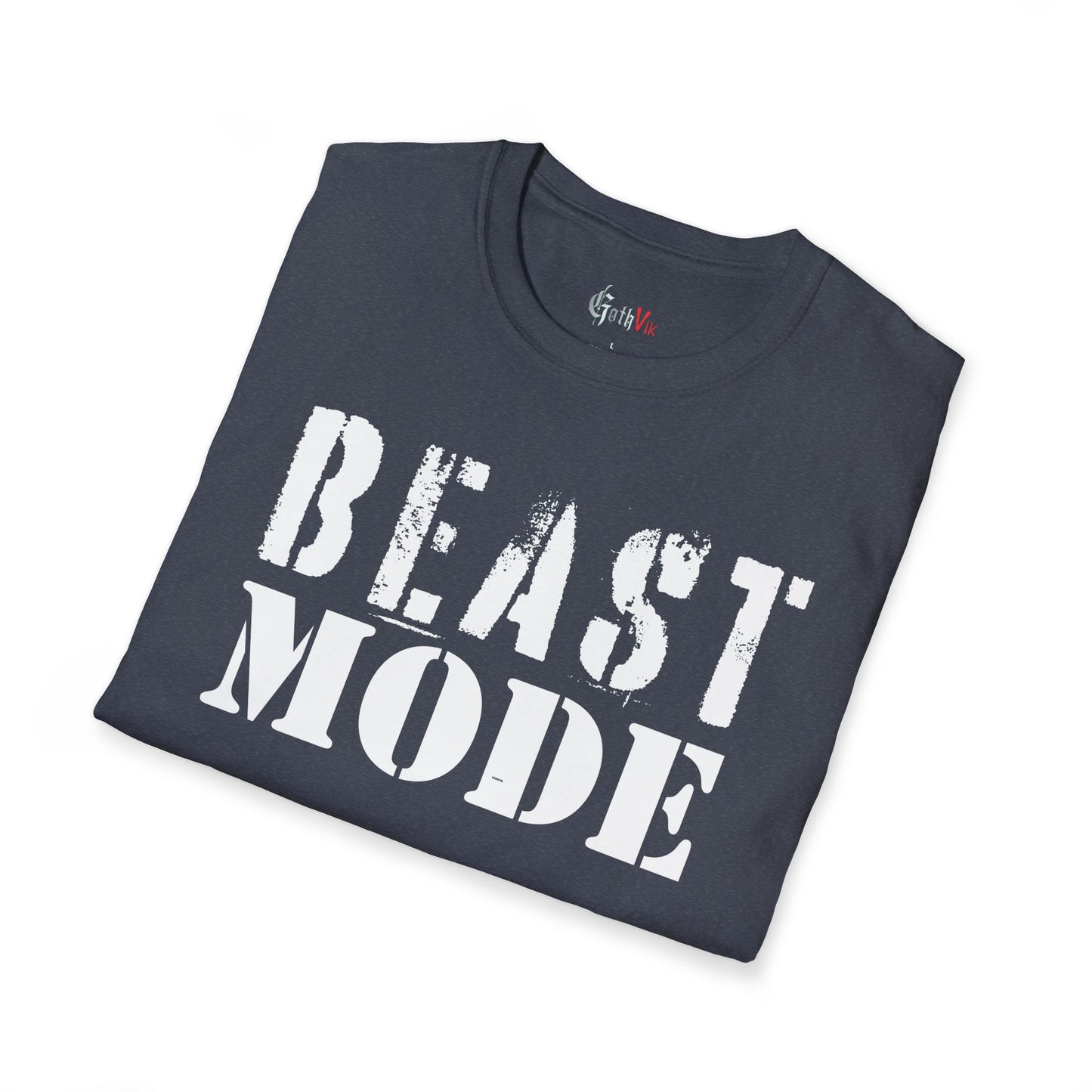 Beast Mode T-Shirt — Motivational Fitness Workout Tee
