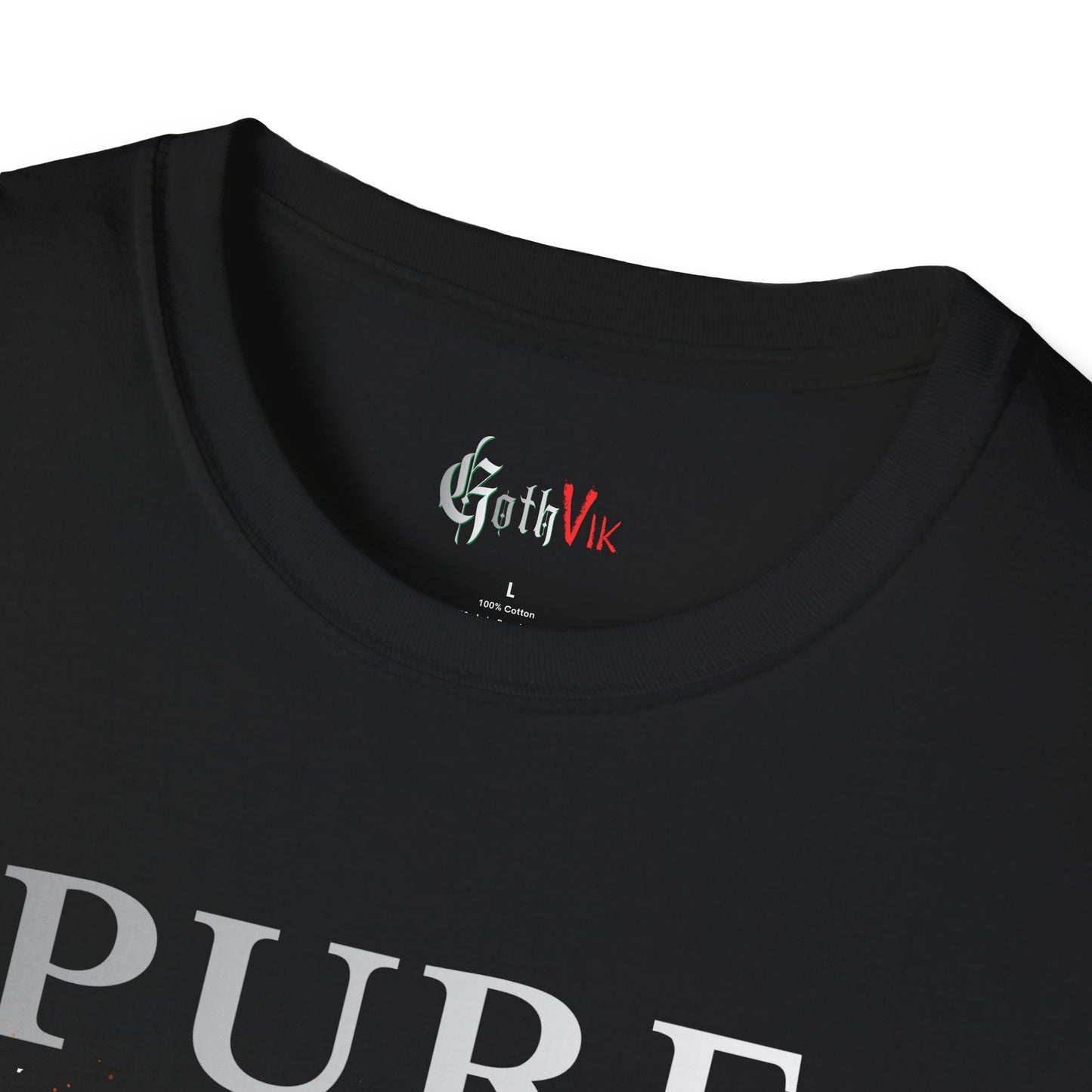 Pure Grit T-Shirt — Motivational Fitness Workout Tee