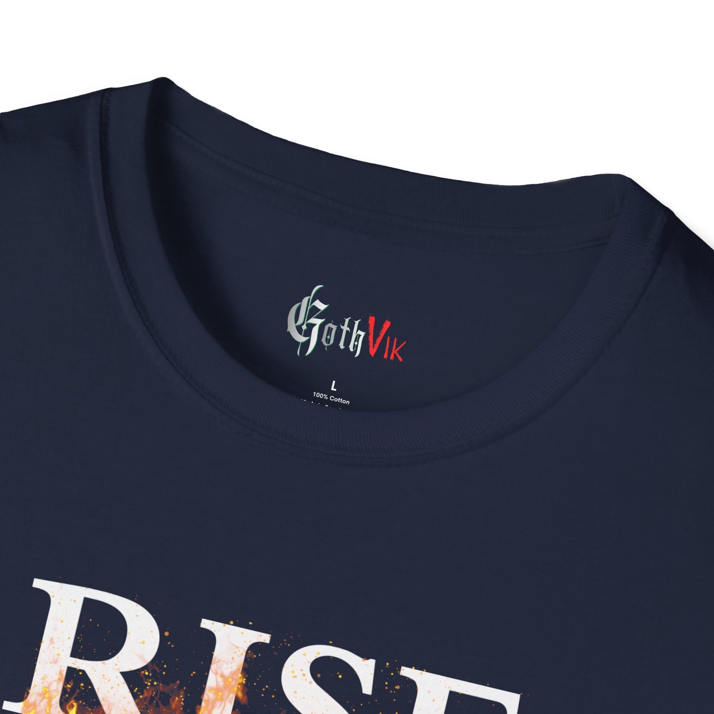 Rise Above T-Shirt — Motivational Fitness Workout Tee