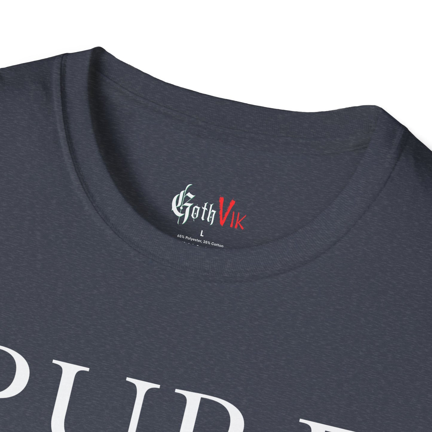 Pure Grit T-Shirt — Motivational Gym Fitness Workout Tee