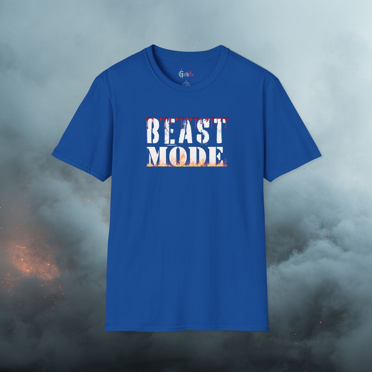 Beast Mode T-Shirt — Motivational Fitness Workout Tee