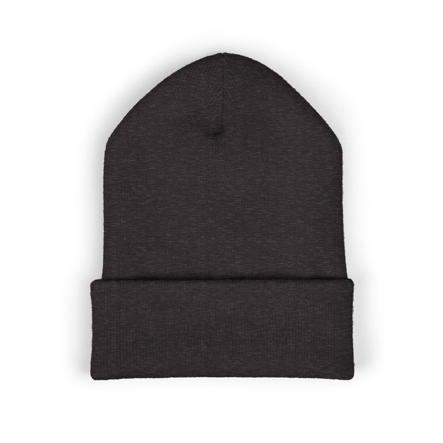 Embroidered 'GothVik' Classic Cuffed Beanie — Cozy Gothic Streetwear