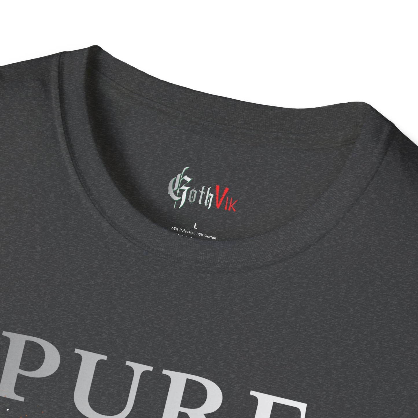 Pure Grit T-Shirt — Motivational Fitness Workout Tee