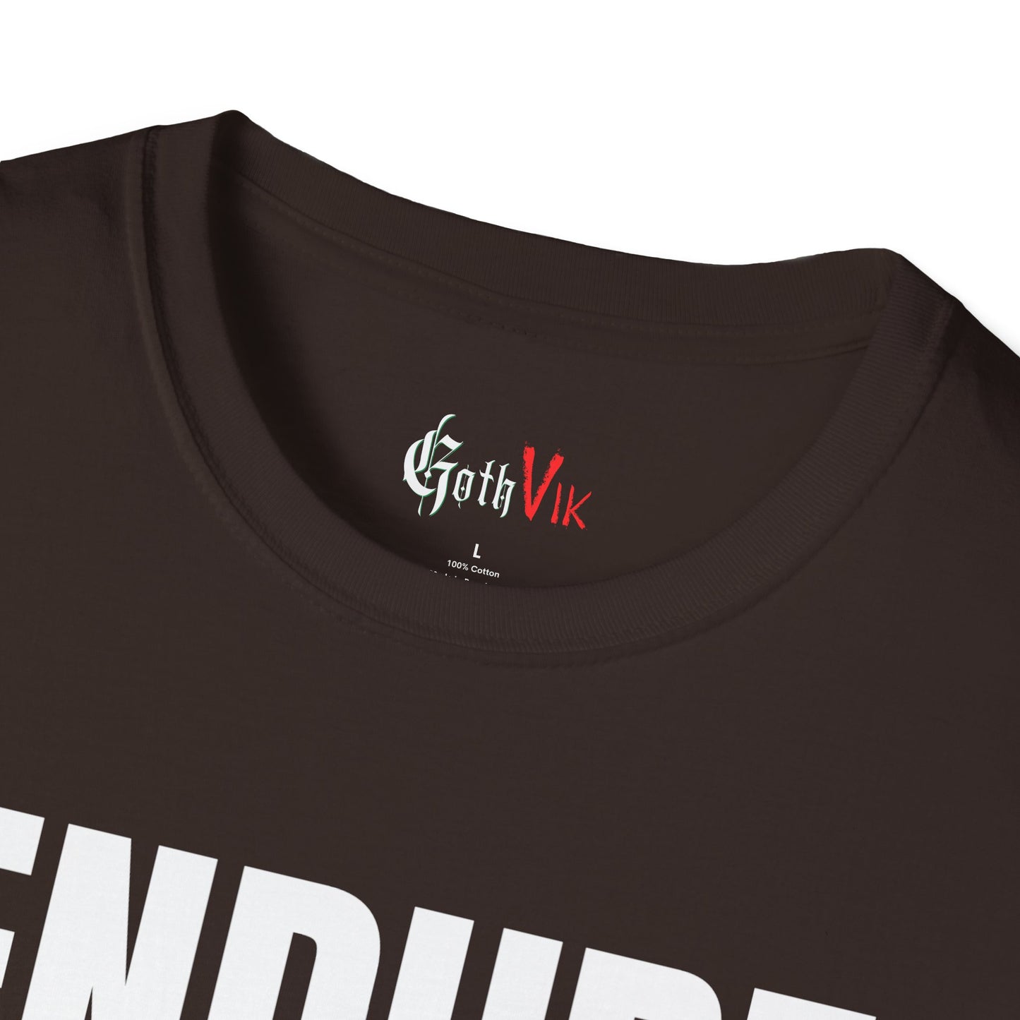 Endure The Burn T-Shirt — Motivational Gym and Fitness Life Workout Tee