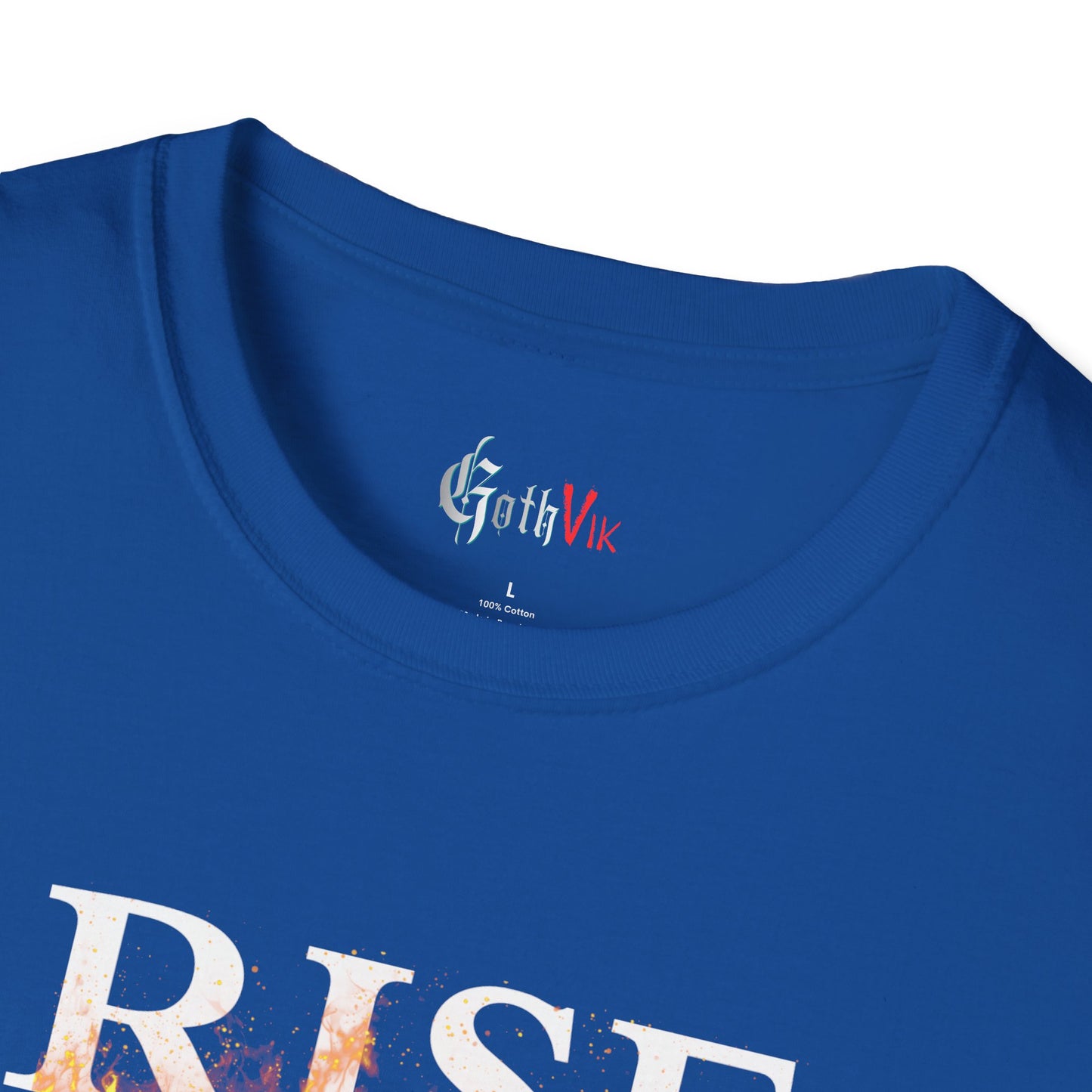Rise Above T-Shirt — Motivational Fitness Workout Tee