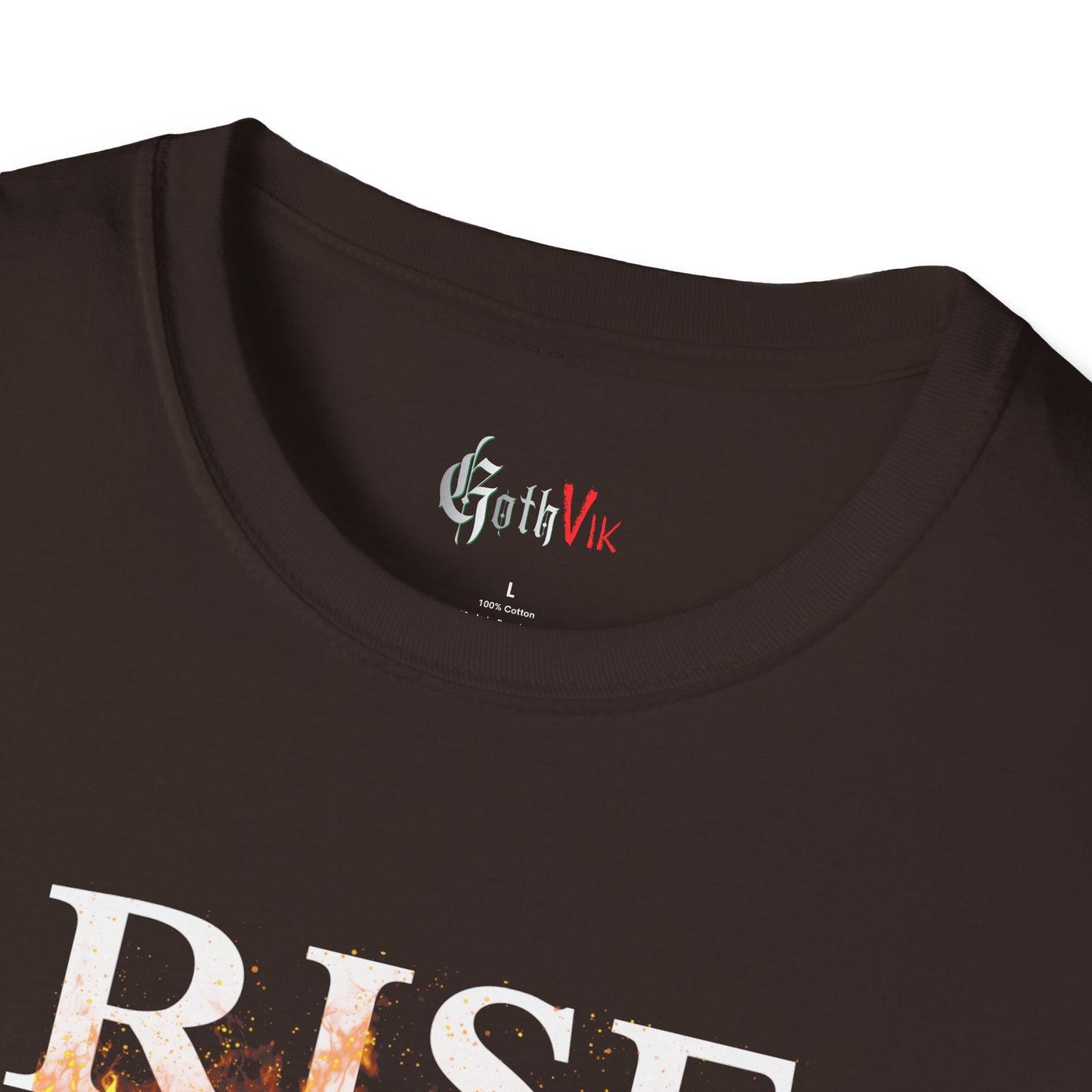 Rise Above T-Shirt — Motivational Fitness Workout Tee