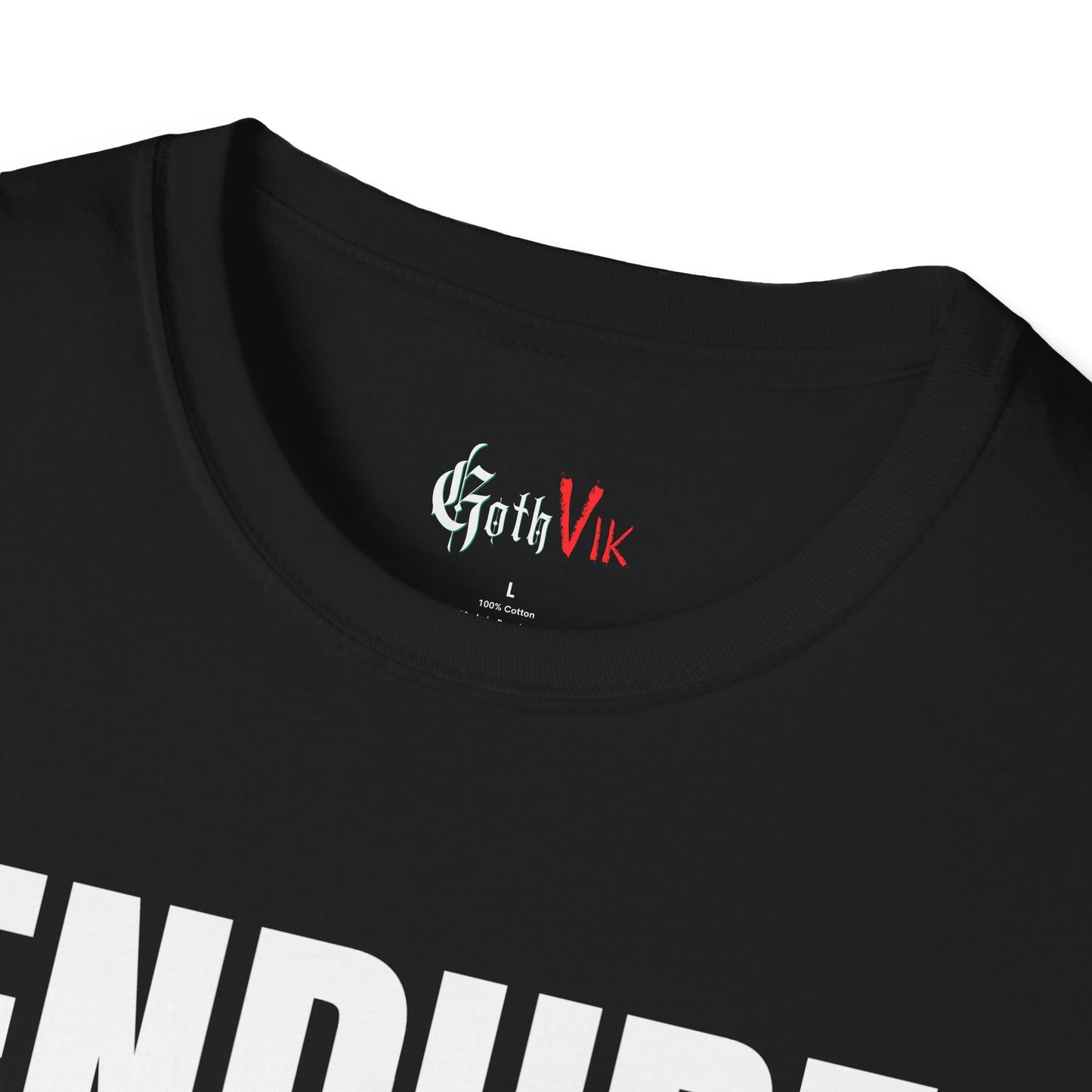 Endure The Burn T-Shirt — Motivational Gym and Fitness Life Workout Tee