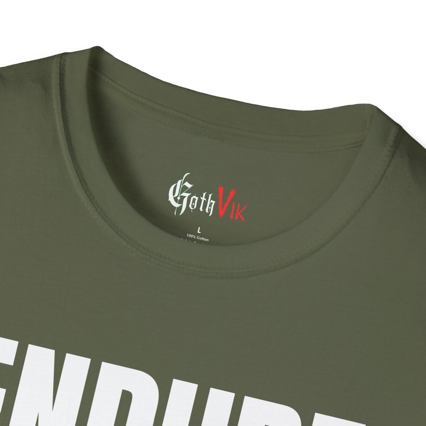 Endure The Burn T-Shirt — Motivational Gym and Fitness Life Workout Tee