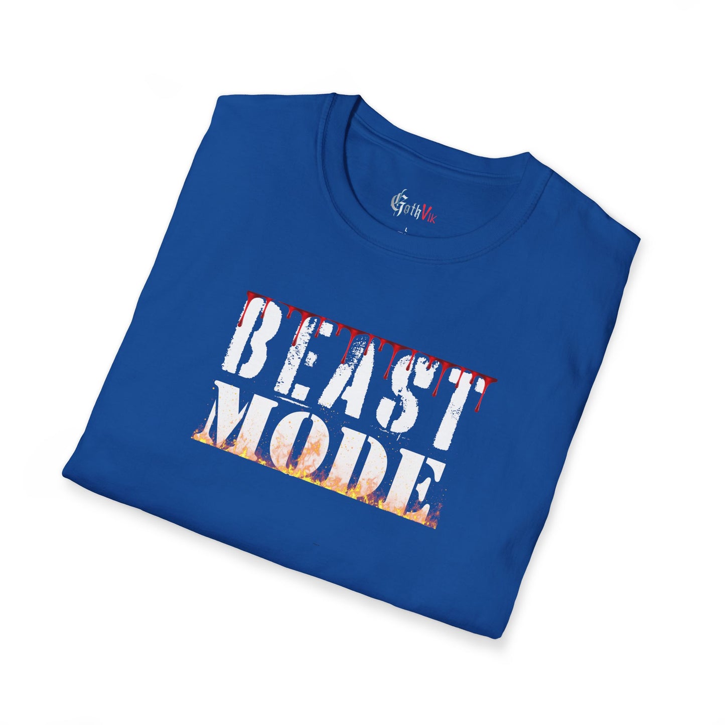 Beast Mode T-Shirt — Motivational Fitness Workout Tee