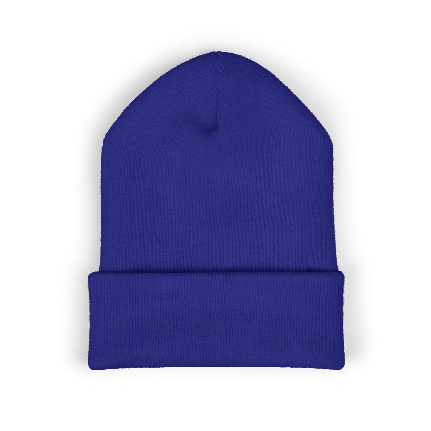 Embroidered 'GothVik' Classic Cuffed Beanie — Cozy Gothic Streetwear