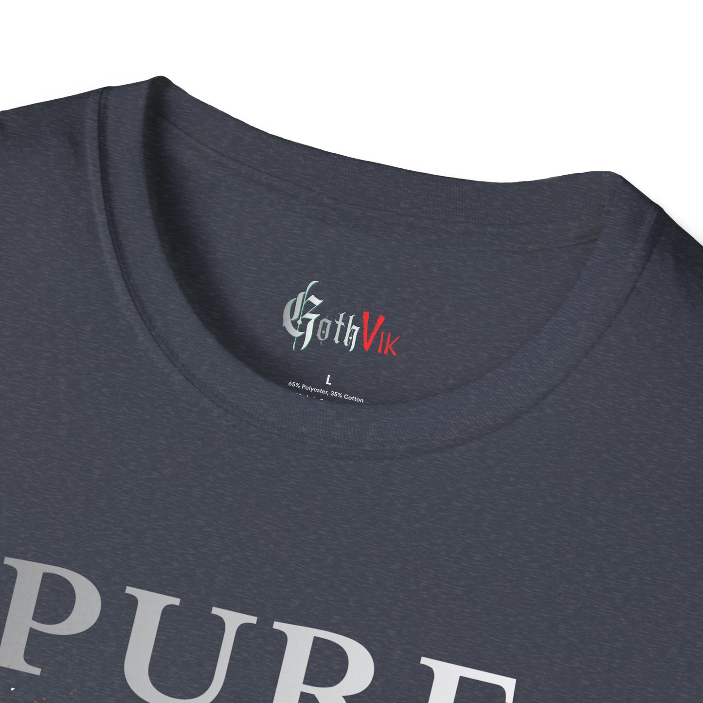 Pure Grit T-Shirt — Motivational Fitness Workout Tee
