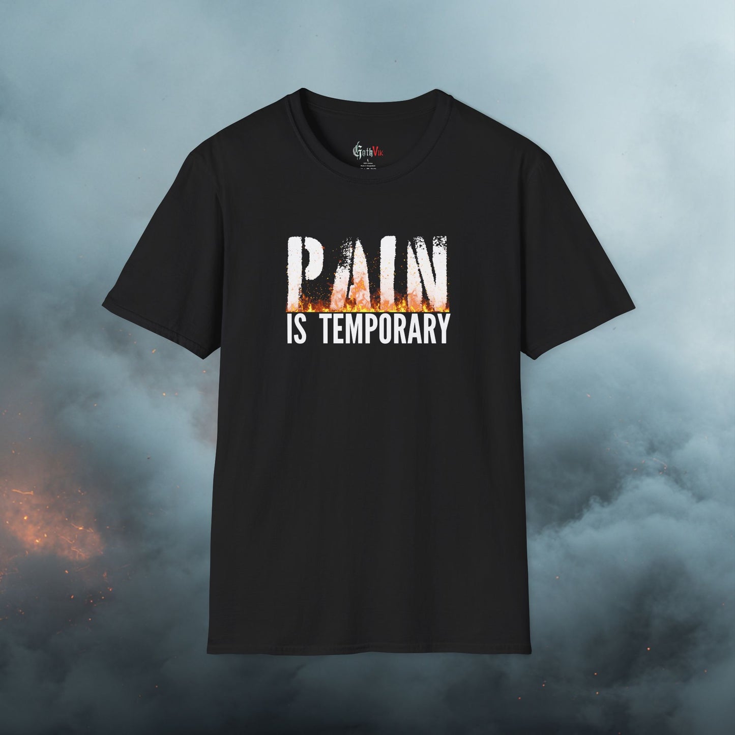 Pain is Temporary  T-Shirt — Motivational Fitness Workout Tee