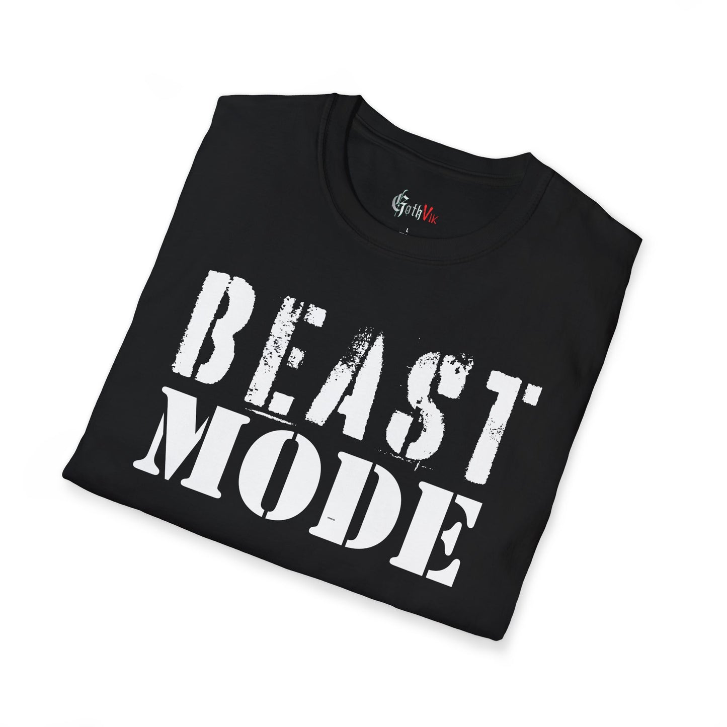 Beast Mode T-Shirt — Motivational Fitness Workout Tee